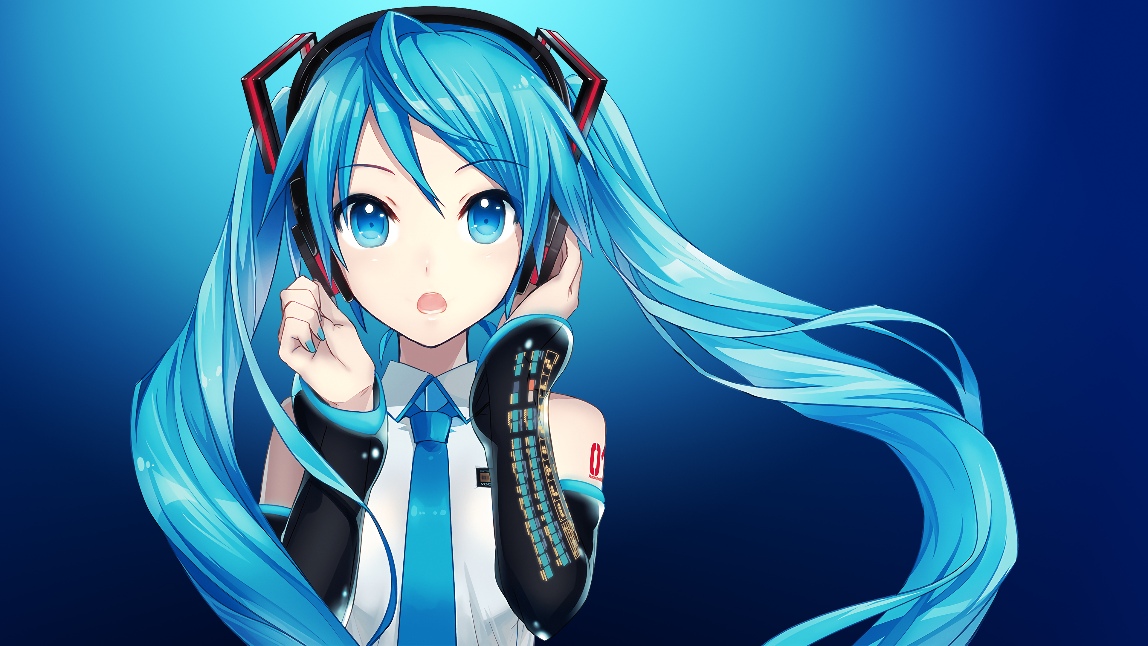 Hatsune miku art k hd anime k wallpapers images backgrounds photos and pictures