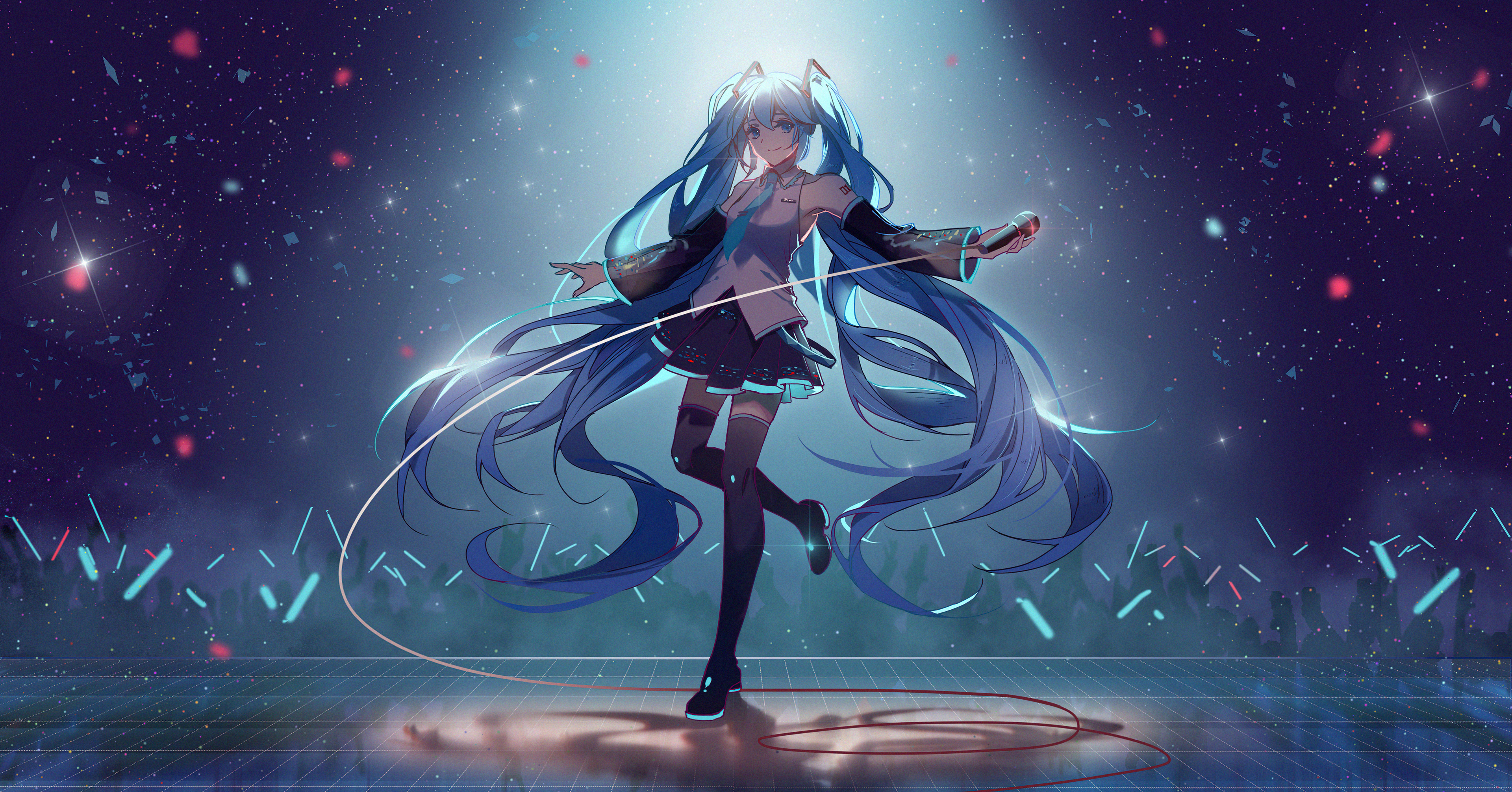 Vocaloid hatsune miku k hd anime k wallpapers images backgrounds photos and pictures