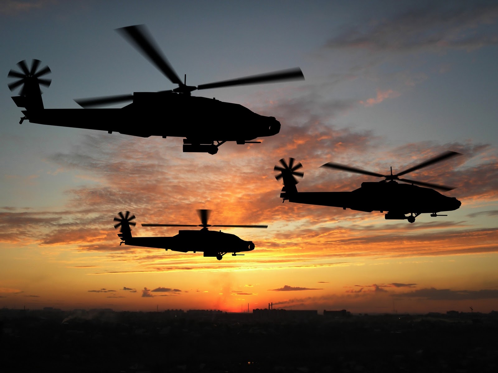 Free apache helicopter wallpaper