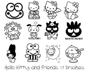 Hello kitty and friends by sneaks on