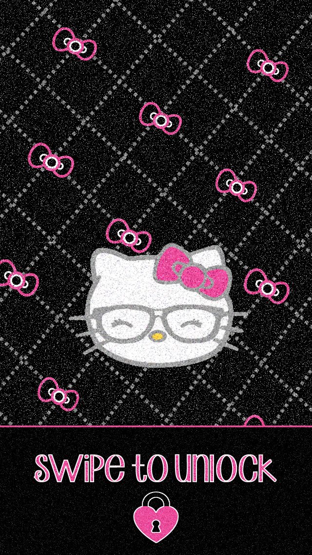 Hello kitty lock screen wallpaper