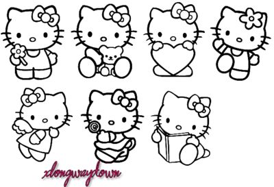 Psd detail hello kitty stencils official psds hello kitty tattoos hello kitty printables hello kitty drawing