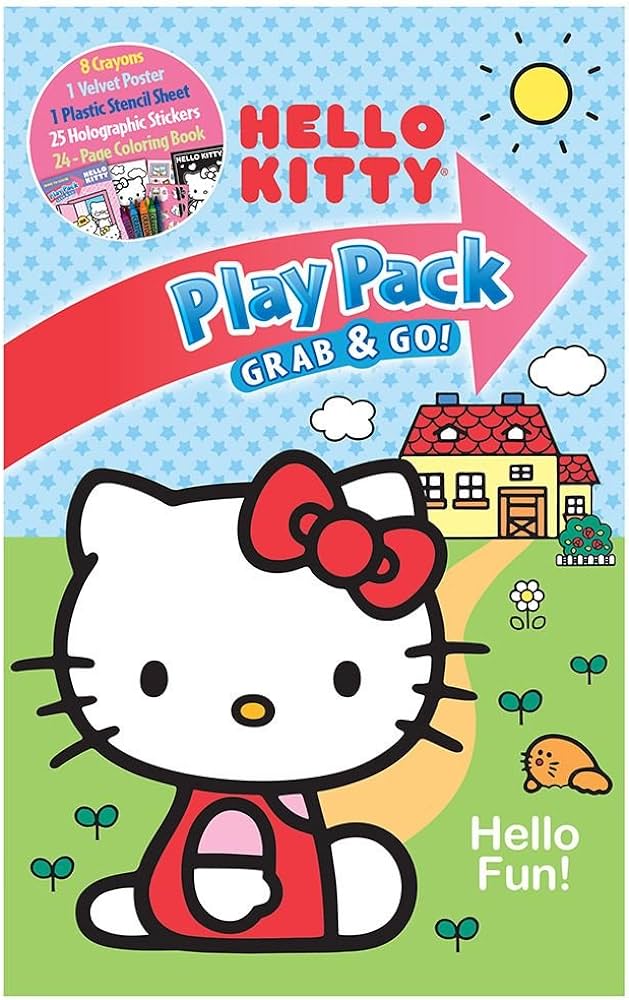 Hello kitty play pack grab go with