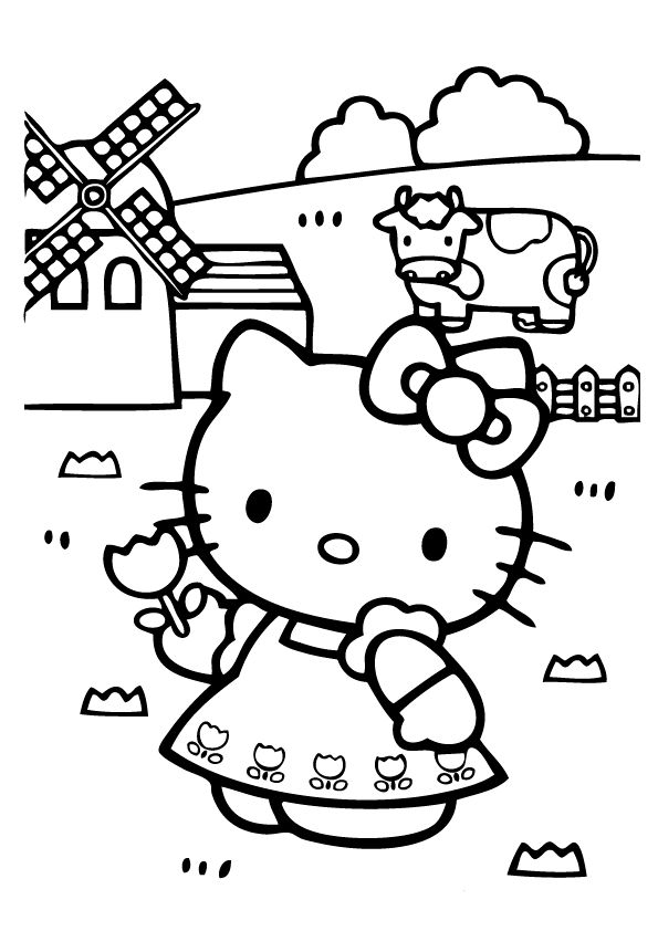 Free printable hello kitty coloring pages for kids hello kitty coloring kitty coloring hello kitty colouring pages