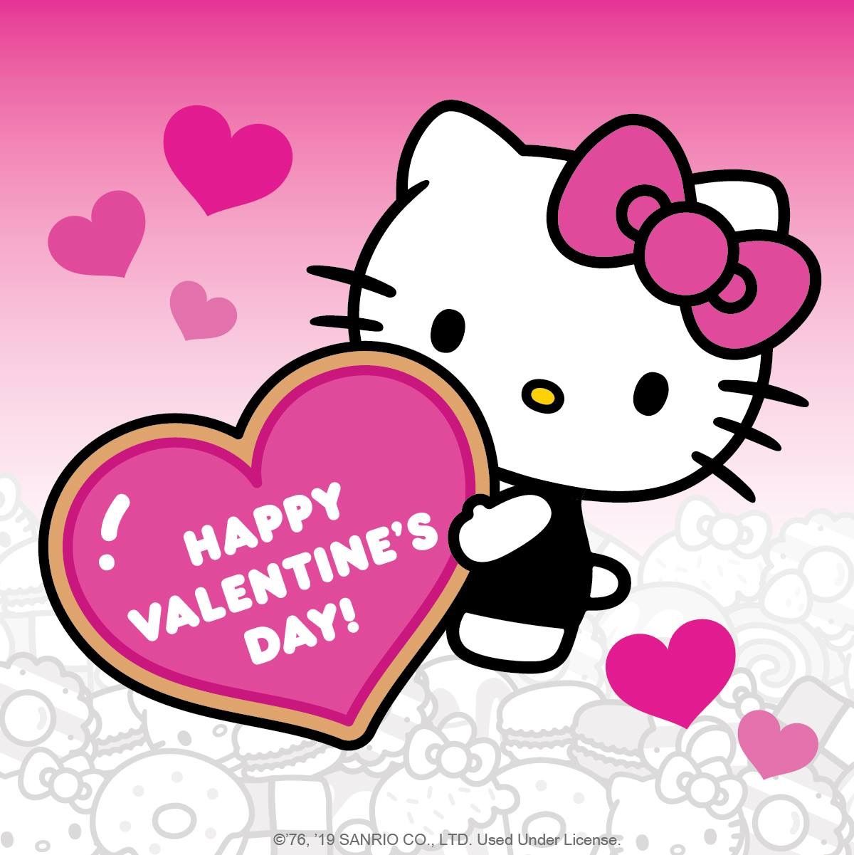 Happy valentines day sanrio hello kitty hello kitty hello kitty backgrounds