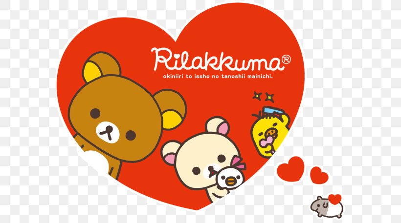Rilakkuma hello kitty valentines day bear desktop wallpaper png xpx rilakkuma area bear cartoon food download