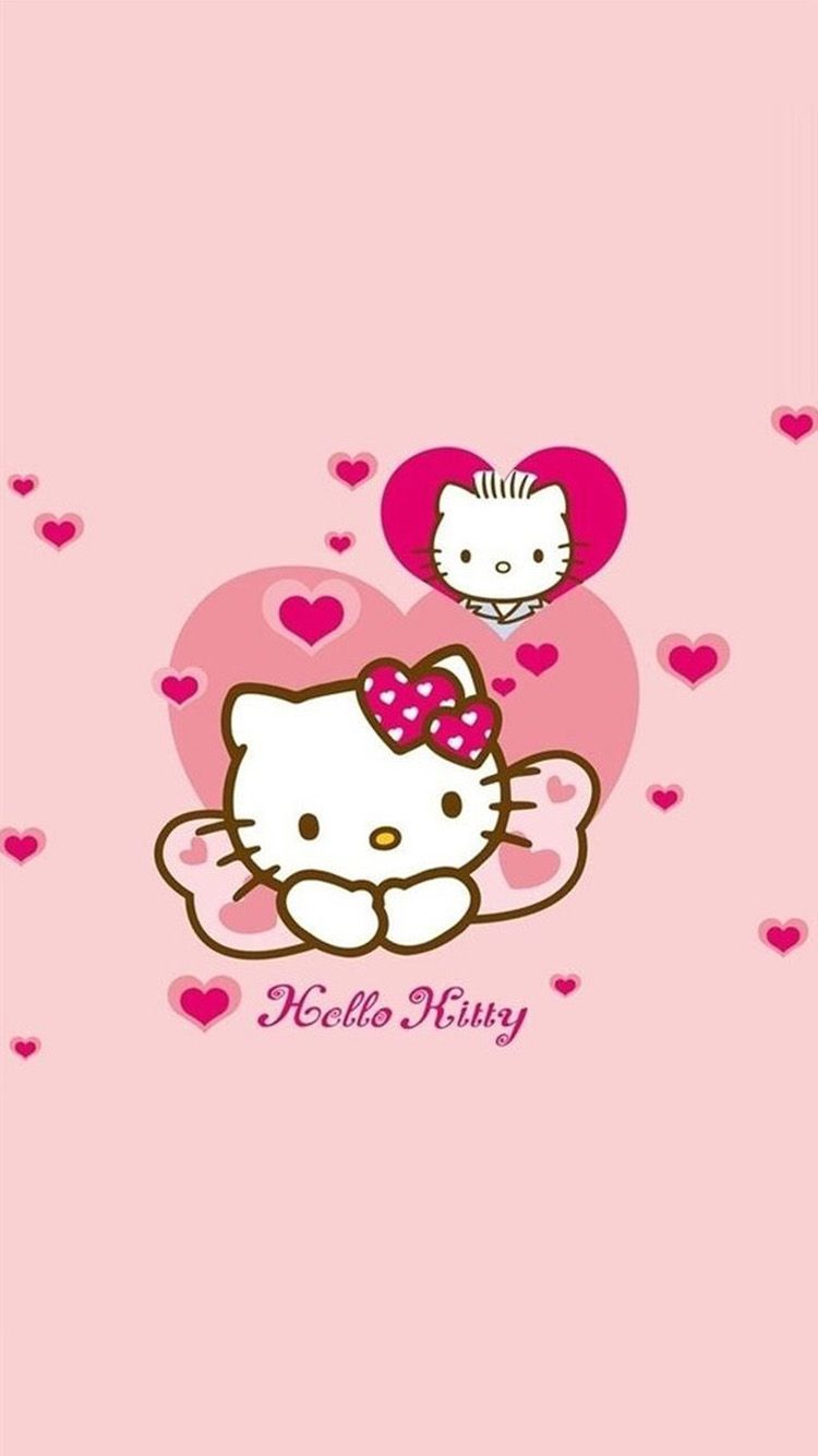 Hello kitty heart wallpapers