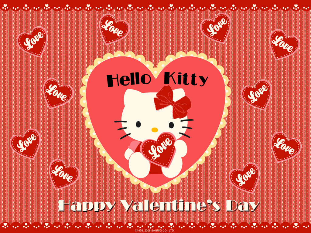 Hello kitty valentine wallpaper