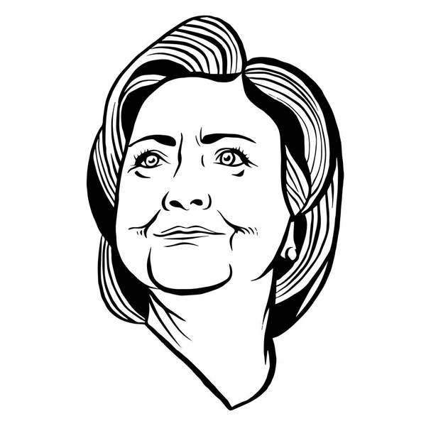 Presidential candidate hillary clinton stock vector by johndory