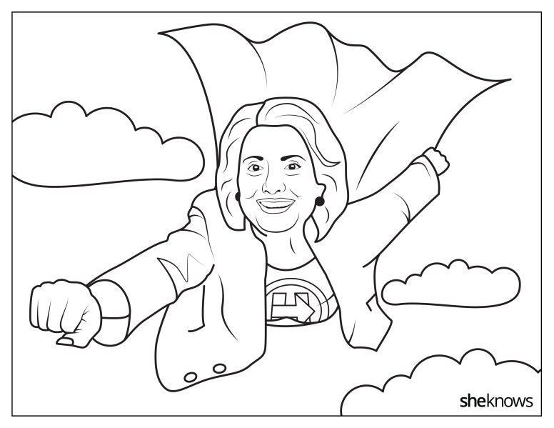The hillary clinton coloring book that will soothe your trump anxiety â