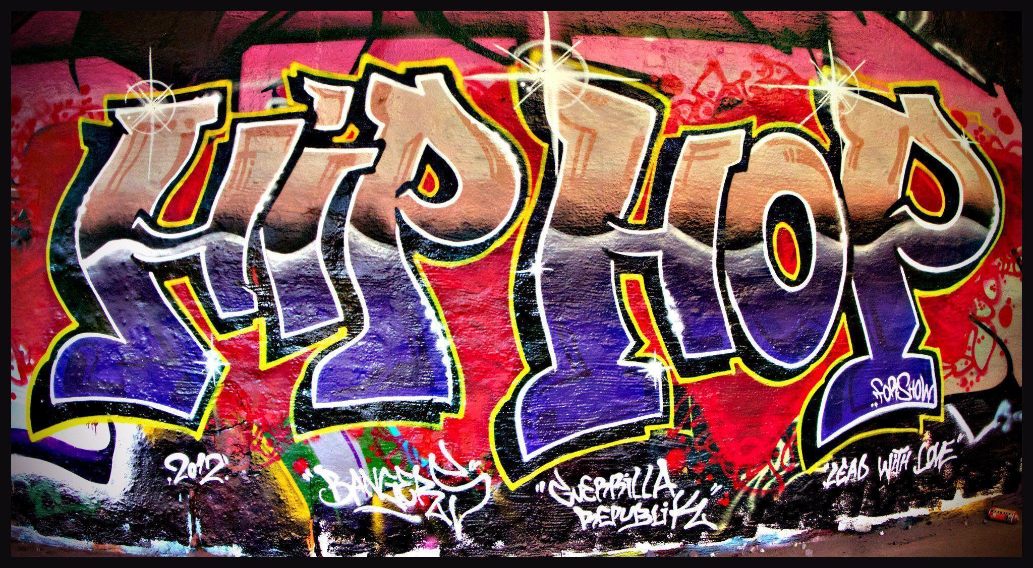 Hip hop graffiti s on