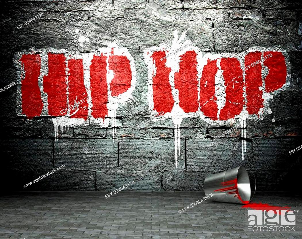 Graffiti wall with hip hop street art background stock photo picture and low budget royalty free image pic esy