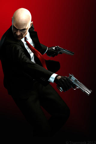 Hitman absolution ipod touch and iphone wallpaper by thetruemask on