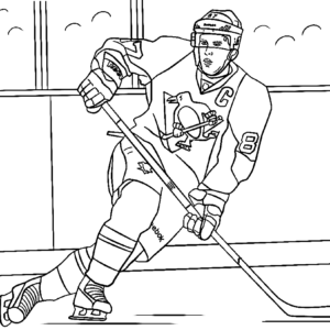 Hockey coloring pages printable for free download