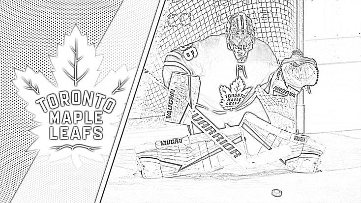 Jack mpbell printable colouring page coloring pages leaf coloring page hockey pictures