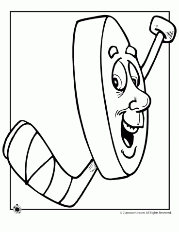 Hockey coloring pages woo jr kids activities childrens publishing