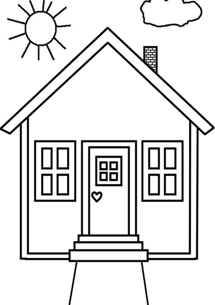 Free easy to print house coloring pages house colouring pages coloring pages inspirational coloring pages