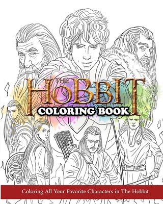The hobbit coloring book coloring all your favorite characters in the hobbit paperback napa bookmine used new books greeting cards and gifts