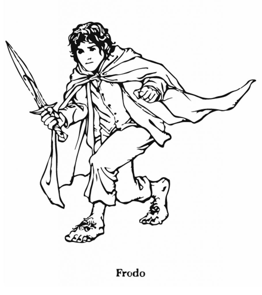 Best free printable lord of the rings coloring pages online
