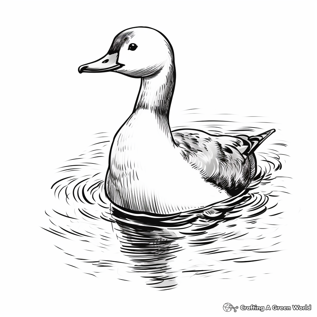 Loon coloring pages