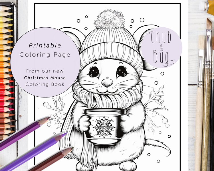 Free coloring pages â chub and bug illustration wall art and school supplies for kids and babies