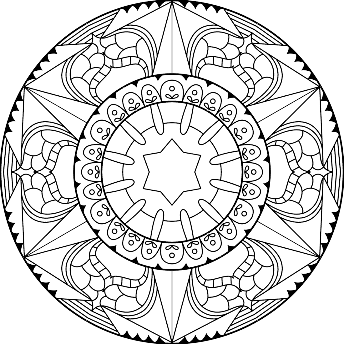 Badge of honor coloring page