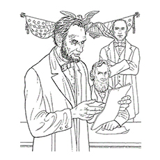 Top abraham lincoln coloring pages for your toddler