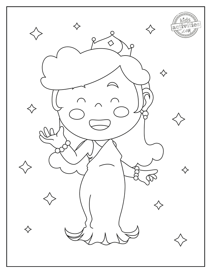 Free printable queen coloring pages kids activities blog