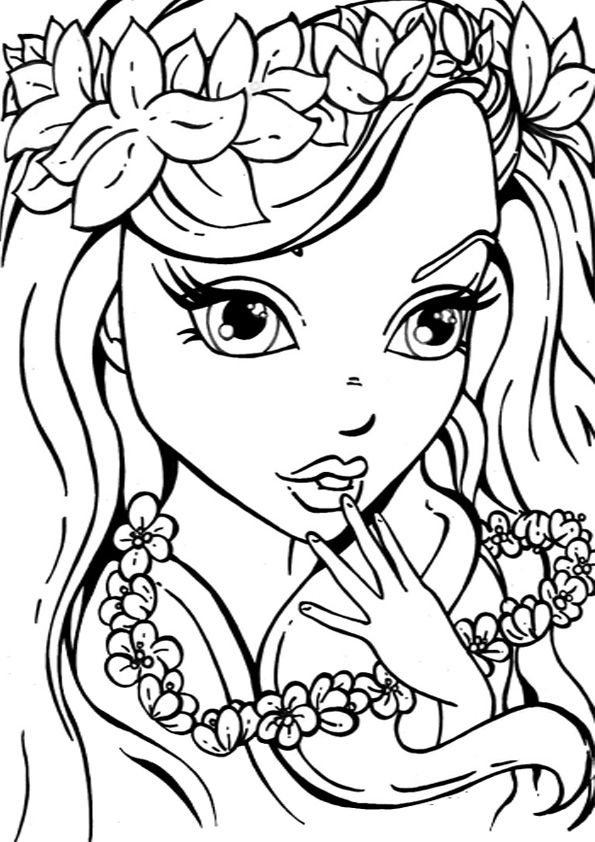 Queen coloring page for kids coloring pages for teenagers free coloring pages cool coloring pages
