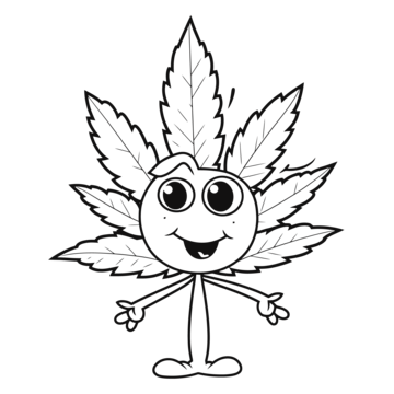 Free marijuana leaf coloring sheet outline sketch drawing vector leaf drawing wing drawing ring drawing png and vector with transparent background for free download