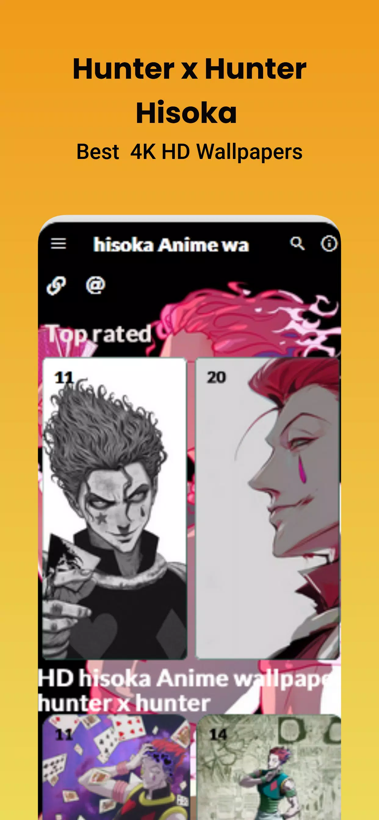 Hisoka anime wallpaper hunter x hunter apk fãr android herunterladen