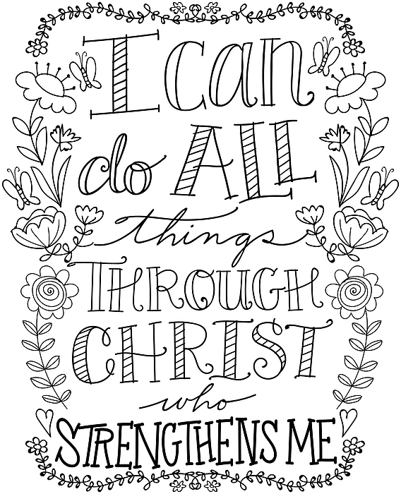 I can do all things through christbw iphone plus case by elizabeth caldwell