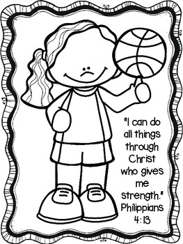 Bible verse coloring pages by jannysue tpt