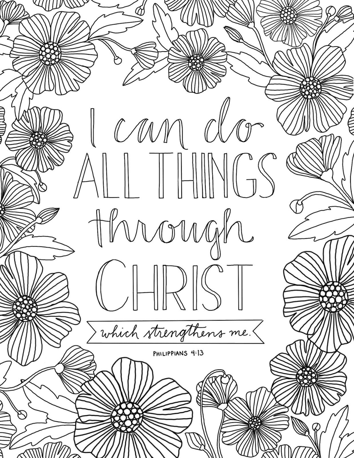 Just what i squeeze in all things through christ