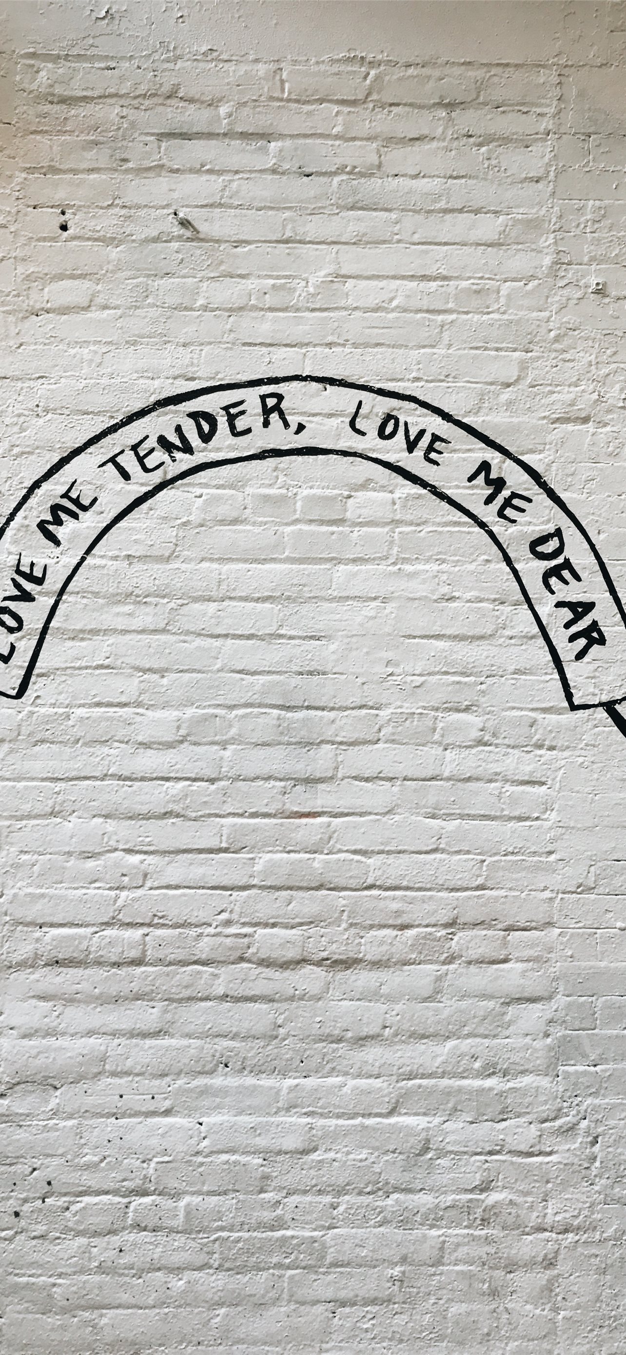 Love me tender love me dear wall quotes iphone wallpapers free download