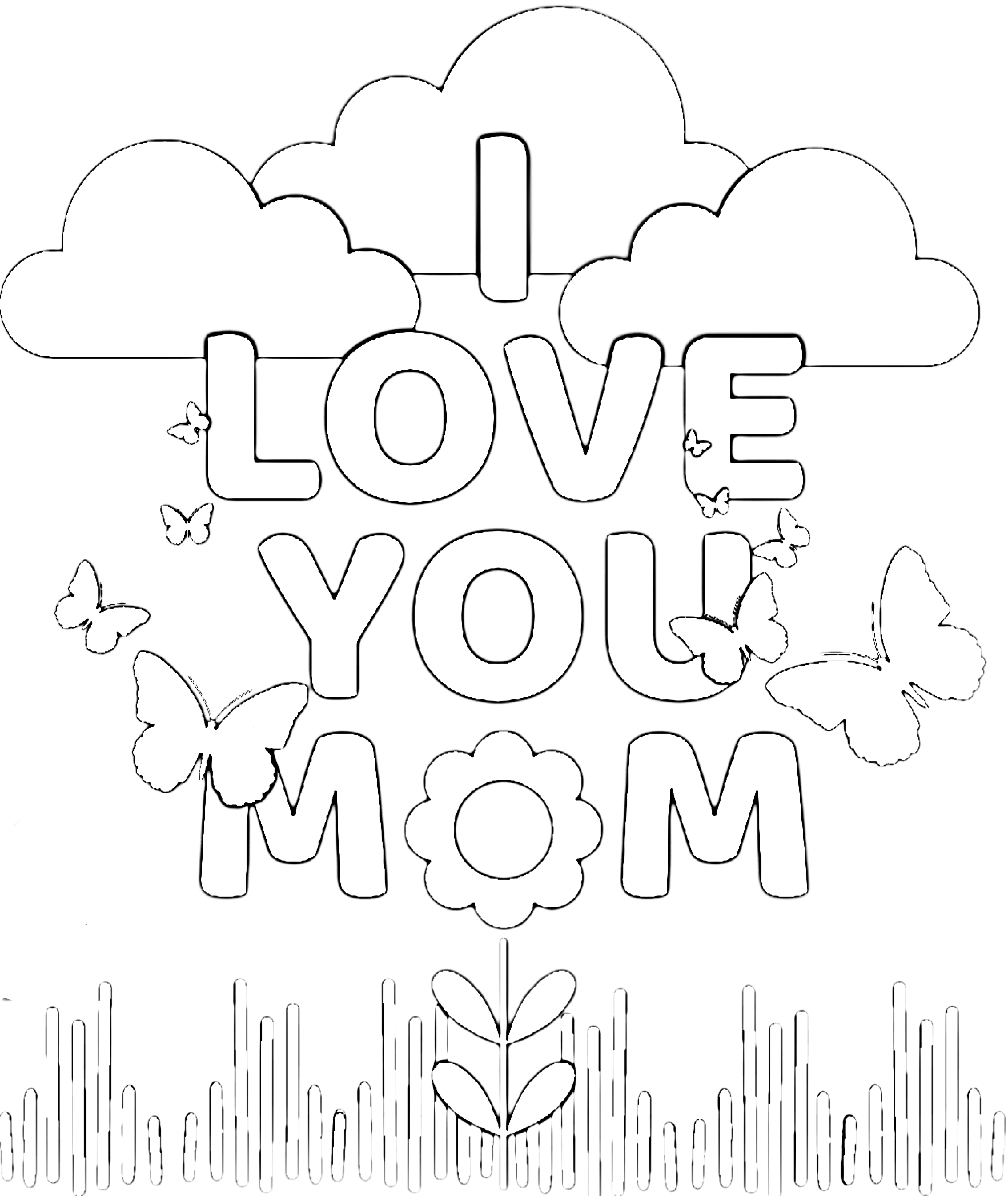 Free printable coloring pages for mom â simple mom project