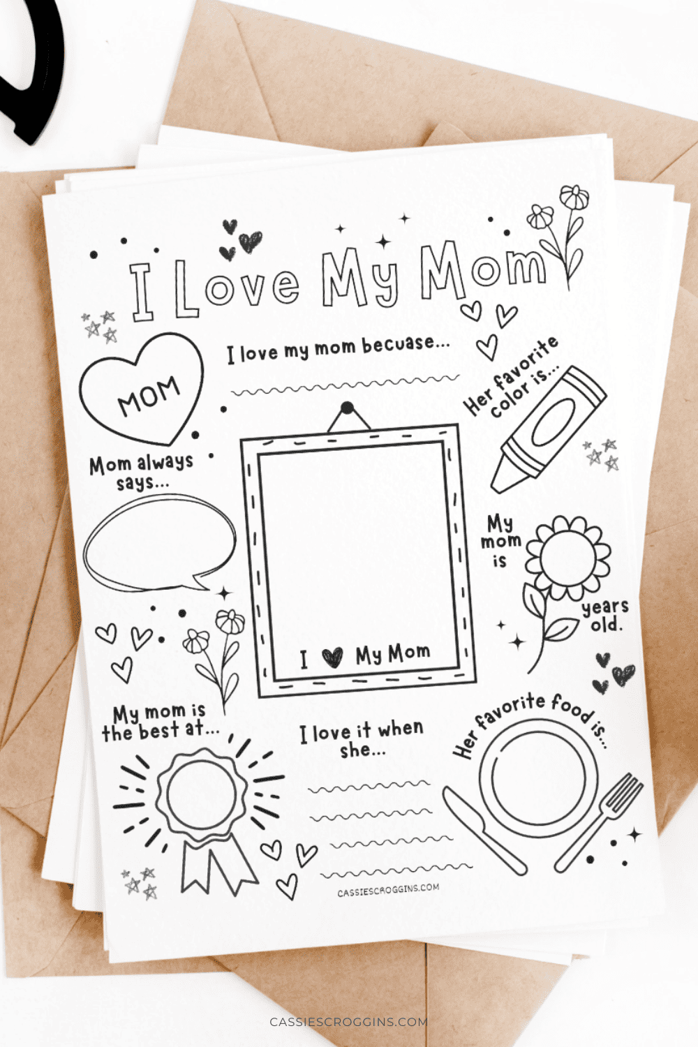 Free all about my mom printable mom questionnaires grandma and aunts too