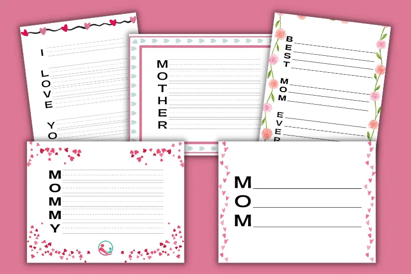 Mothers day acrostic poem templates pdf download