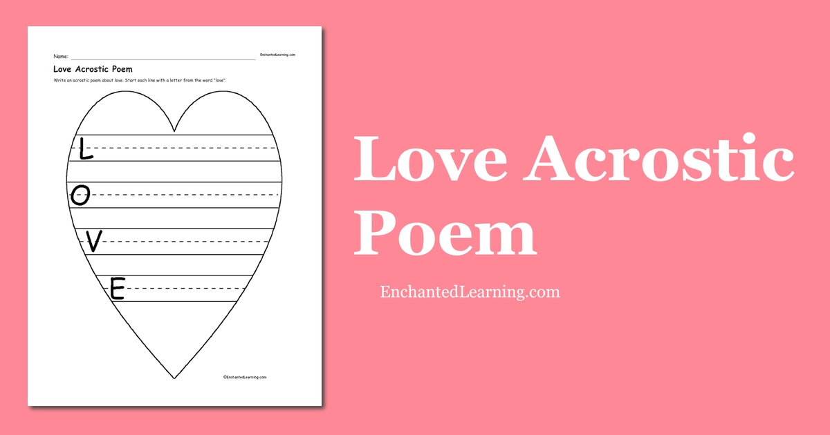 Love acrostic poem