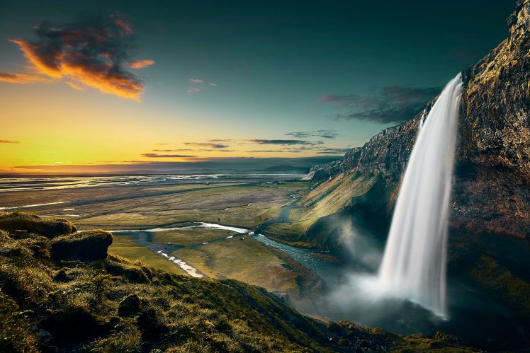 Nature landscape fall horizon iceland wallpapers hd desktop and mobile backgrounds