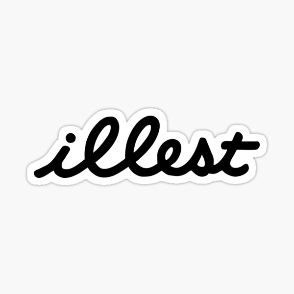Illest stuff stickers for sale