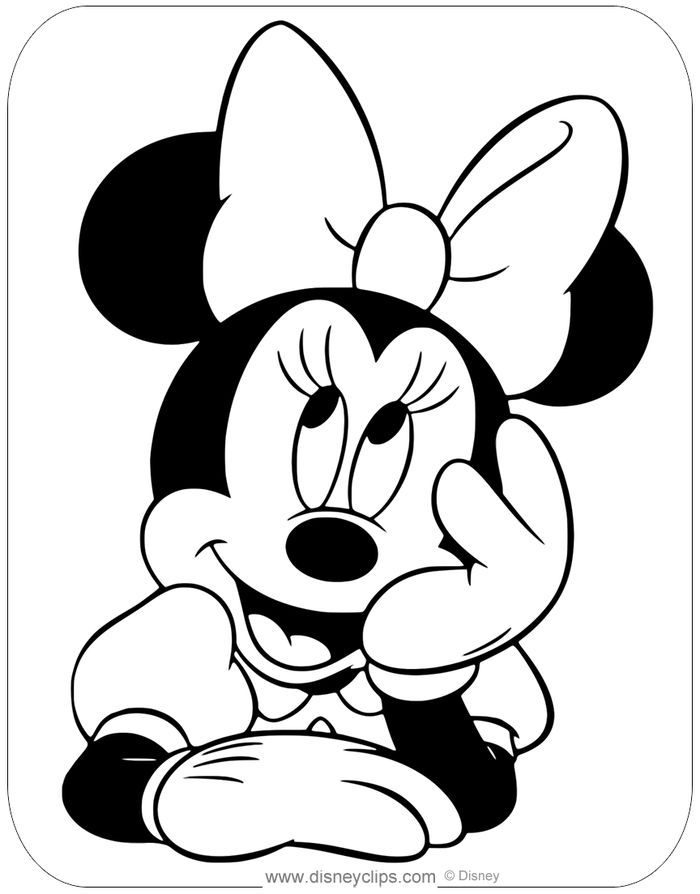 Minnie mouse coloring pages online minnie mouse coloring pages mickey mouse coloring pages mickey mouse drawings