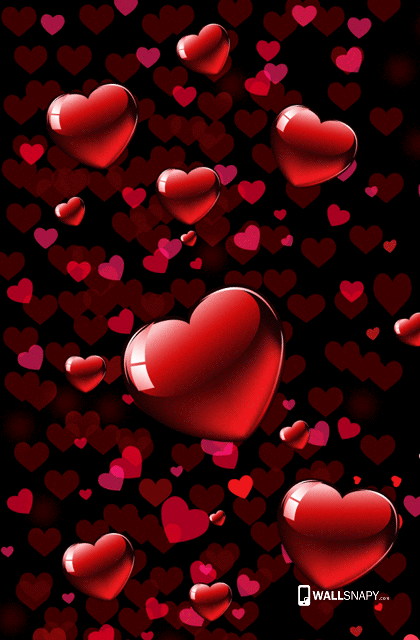 D love heart red images full hd wallpaper