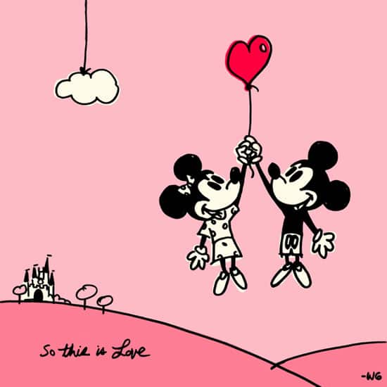 Download our mickey minnie so this is love wallpaper parks blog