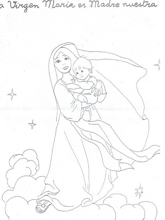 Immaculate conception coloring pages immaculate conception coloring pages color
