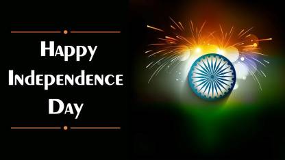 Happy independence day of india hd wallpaper background poster on large print x inches photographic paper