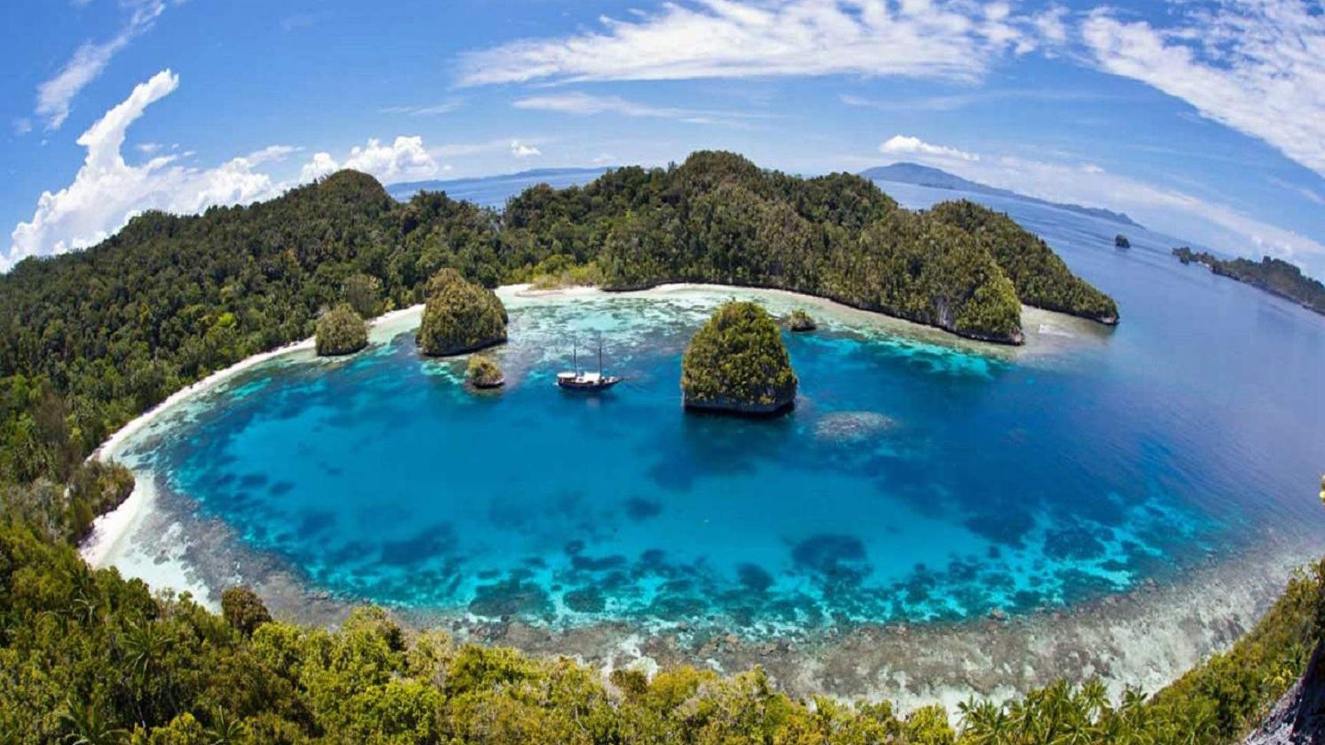 Raja ampat tropics islands indonesia desktop wallpaper hd