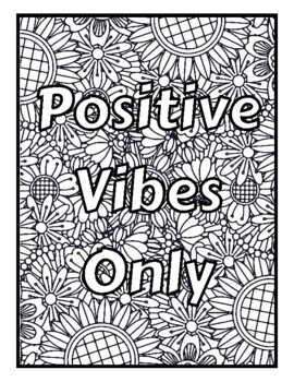 Motivational quotes coloring pages by qetsy tpt