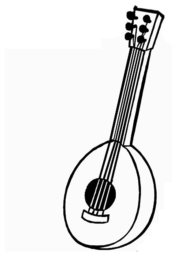 Coloring page instrumentos musicales dibujos de instrumentos musicales musicales