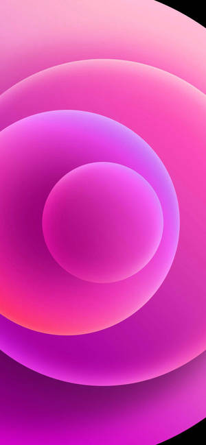 Download pink orbs iphone wallpaper